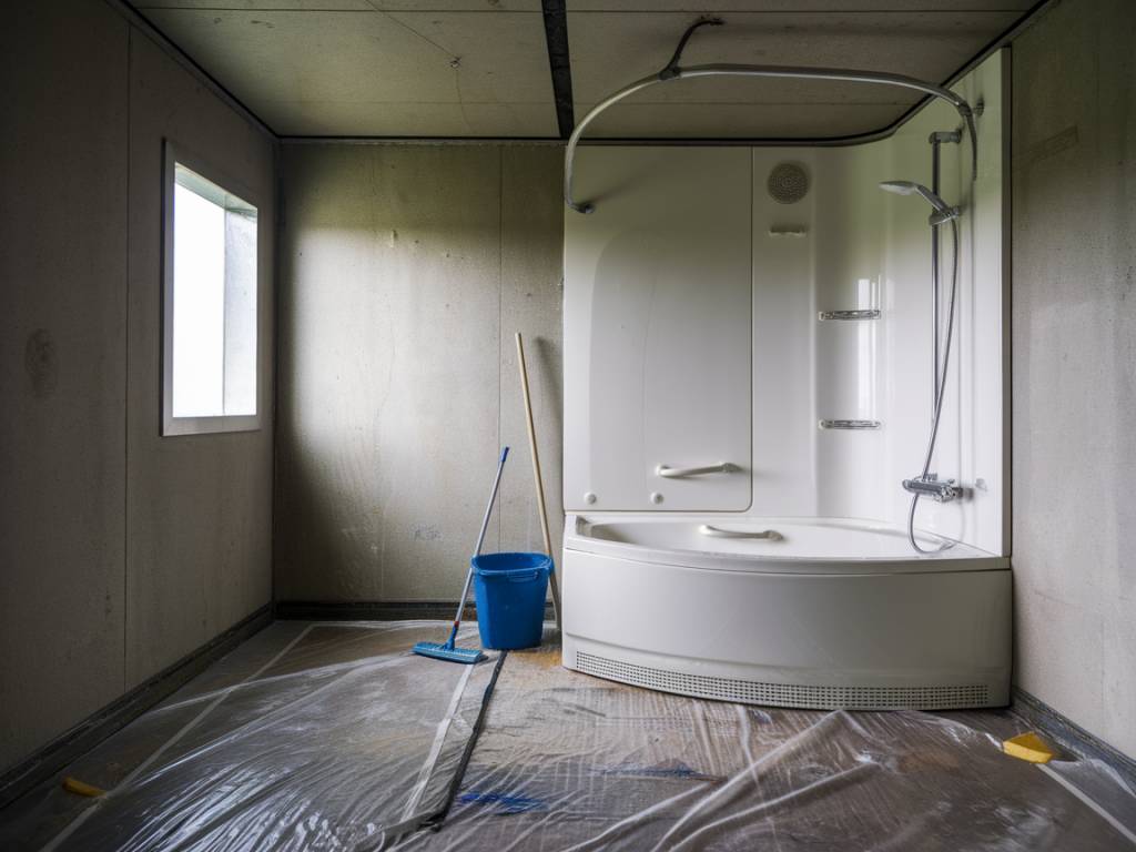 Dalles plastiques salle de bain : solutions pratiques et esthétiques