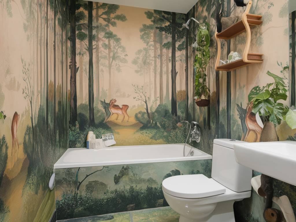 Idées déco originales : quel carrelage mural pour vos WC